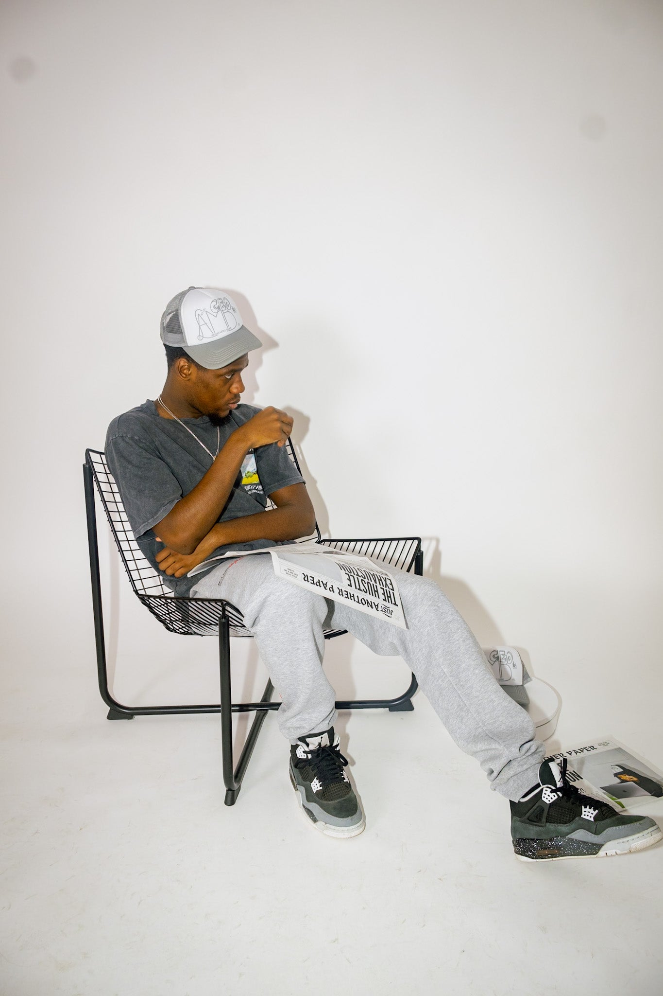 AMB Essential 'CEO' Cap - Grey