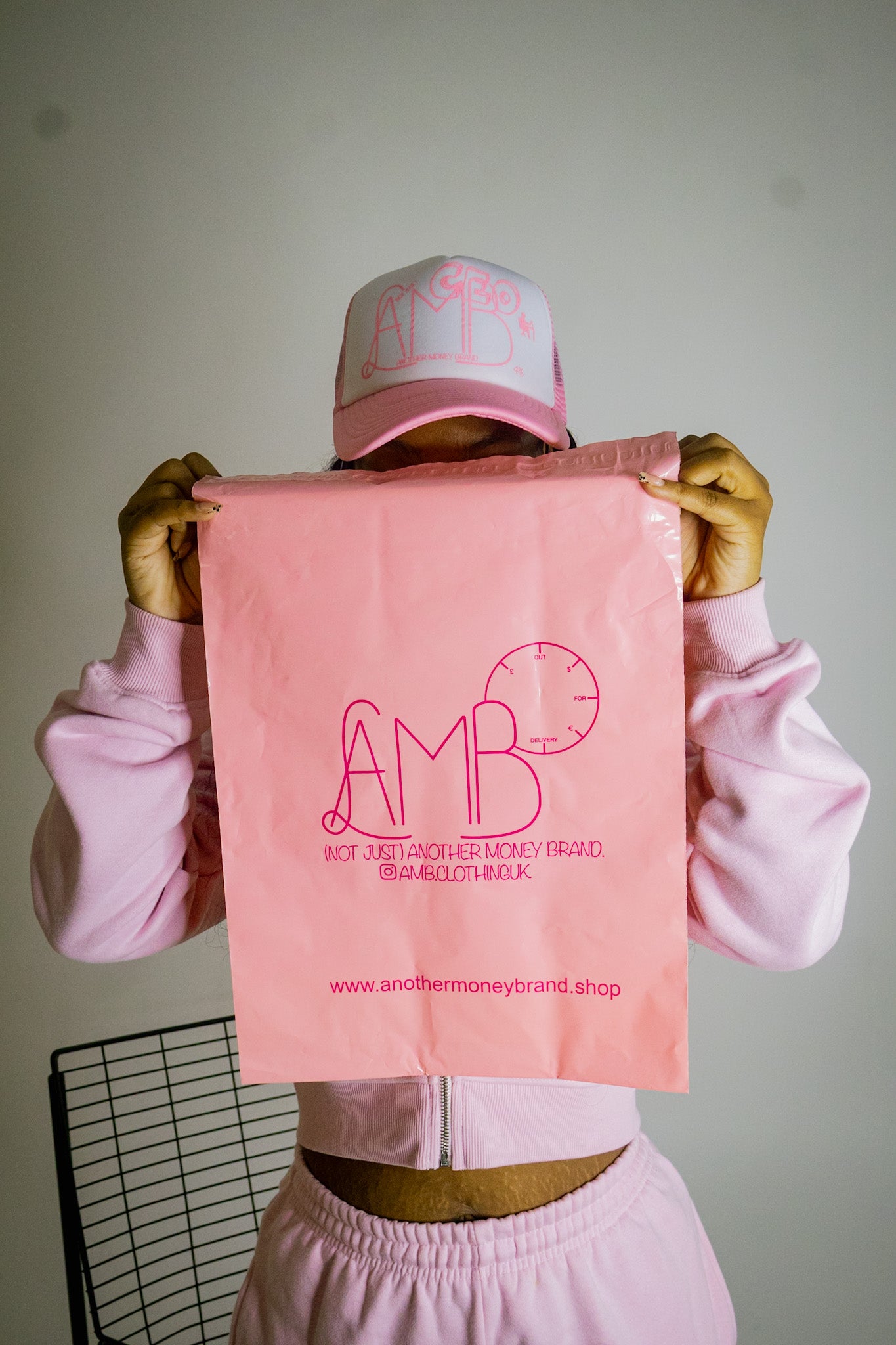 AMB Essential 'CEO' Cap - Pink
