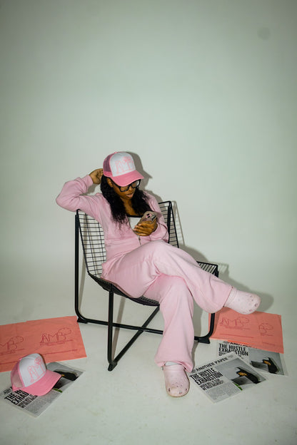 AMB Essential 'CEO' Cap - Pink